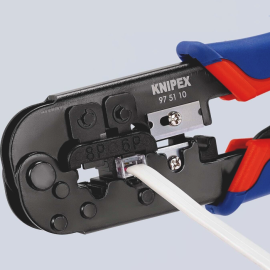 Cleste sertizat mufe RJ 11, 12 si RJ 45 Knipex 97 51 10