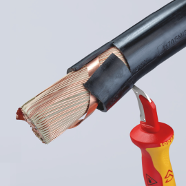 Cutit dezizolat cablu cu sabot VDE Knipex 98 55