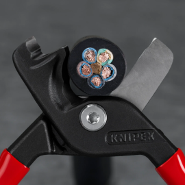 Foarfeca cabluri groase KNIPEX StepCut XL 23 mm