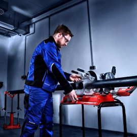 Aparat sudare cap la cap tevi plastic Roweld 160 mm