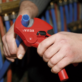 Foarfeca tevi plastic PEX, PVC si PE 32 mm